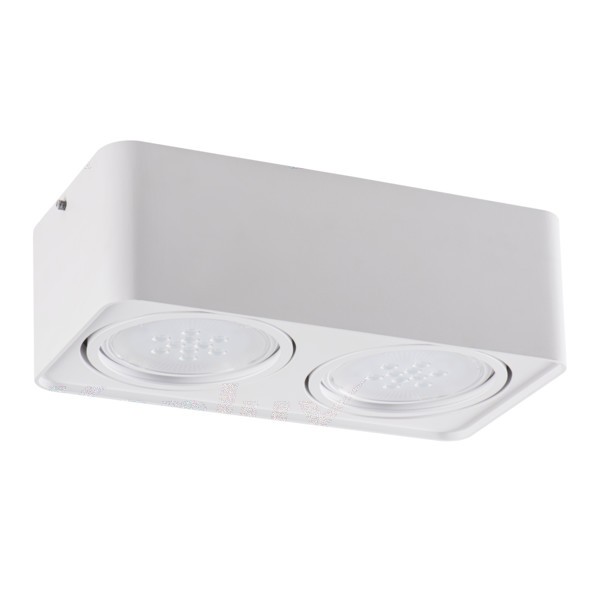 Lámpatest GU10 25Wx2 fehér TUBEO ES