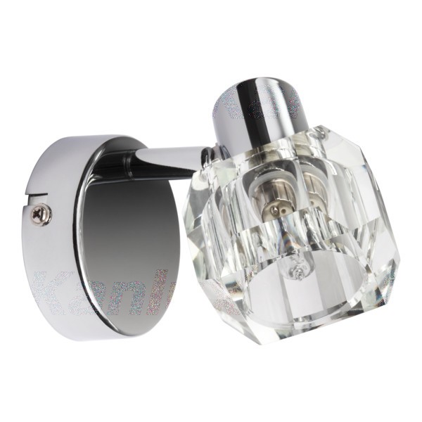 Lámpatest G9 40W króm GLASO