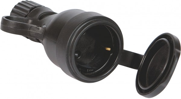 Dugalj függő 2p+f gumis fekete+csapfedél