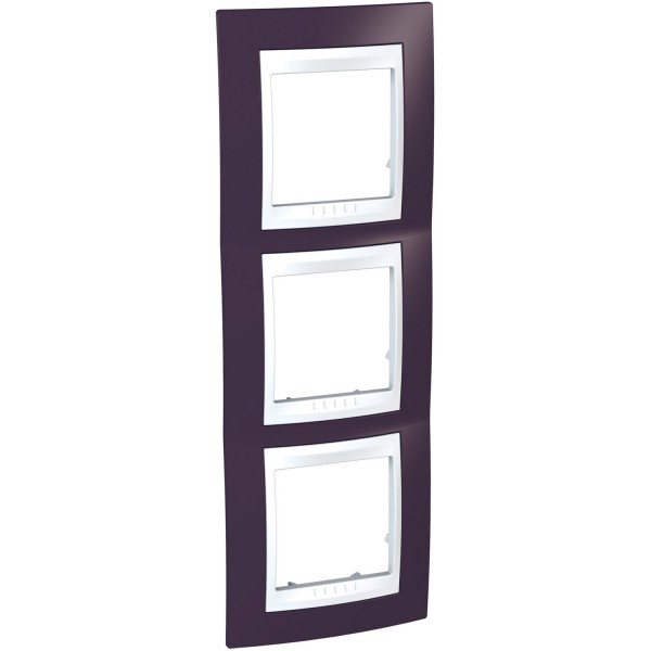 Keret 3-as f sötétbordó