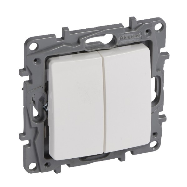 Kapcsoló s 1p+duplanyomó 2Z