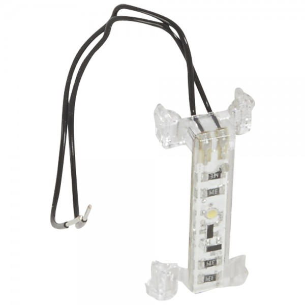 Jelzőfény LED 230V 0,15 mA fehér