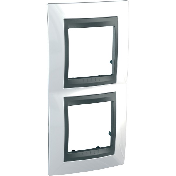 Keret 2-es f grafit/csillám fehér