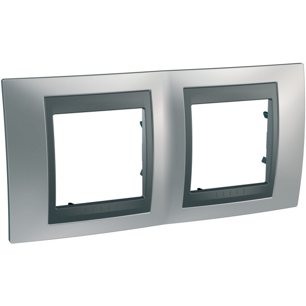 Keret 2-es v selymes króm