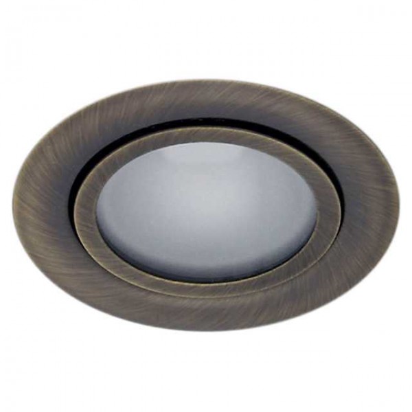 Sülyesztett lámpatest G4 20W bronz GAVI