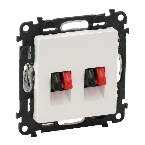 Hangszórócsatlakozó s fehér dupla