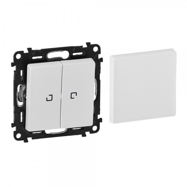 Kapcsoló s multifunkciós fehér+glim