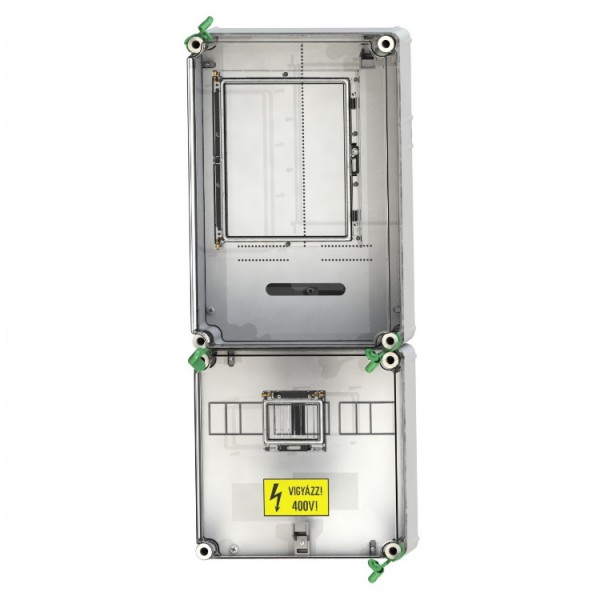 Mérőszekrény 1mérő M63.80A légvez.fali