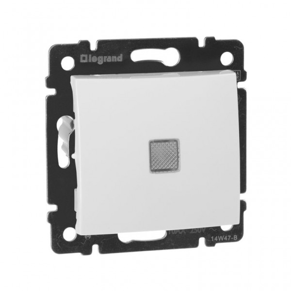 Kapcsoló s váltó jf fehér (zöld) 6L