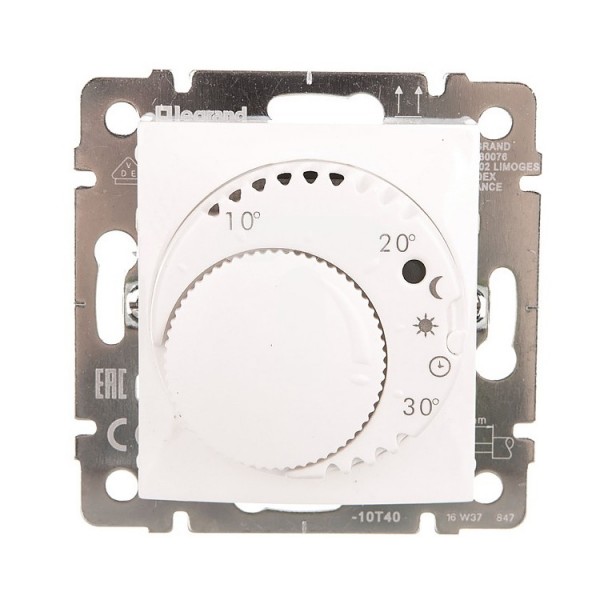 Szobatermosztát s komfort É+N fehér