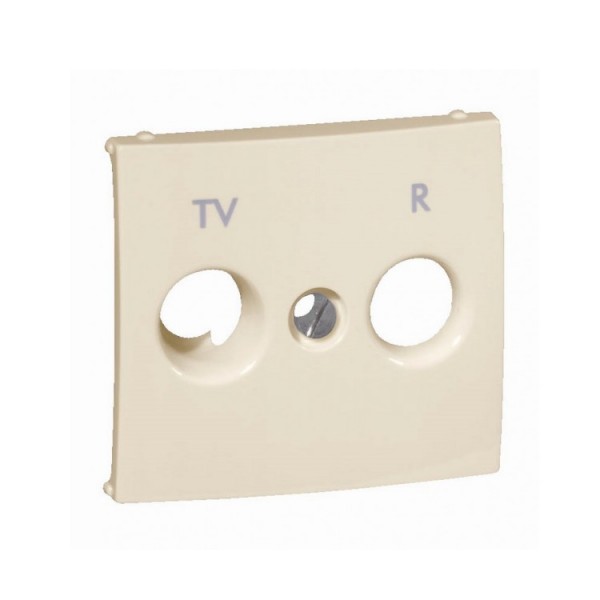 Antenna csatlakozó fedlap TV-RD krém