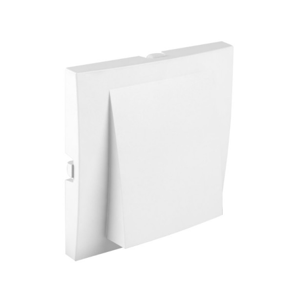 Fedlap kábelkivezetőhöz fehér