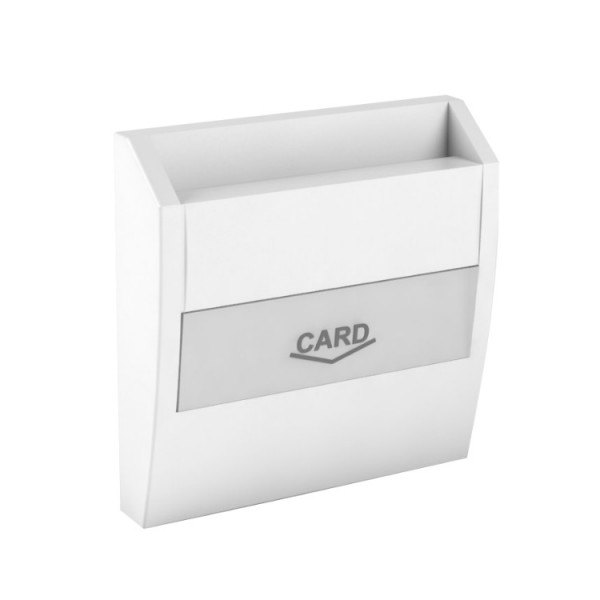 Fedlap hotelkártyához fehér