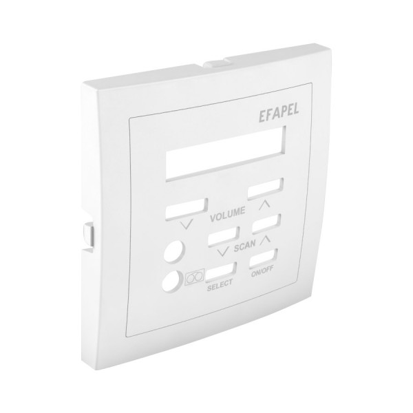 Fedlap FM rádióhoz fehér (21370)