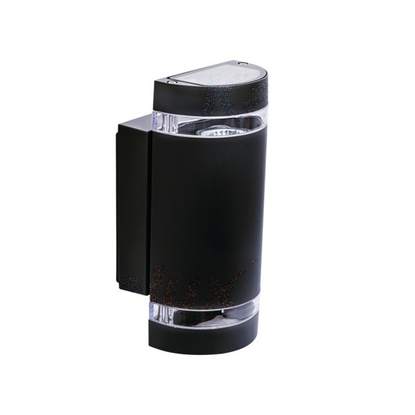 Kültéri fali lámpa GU10 35Wx2 fekete ZEW