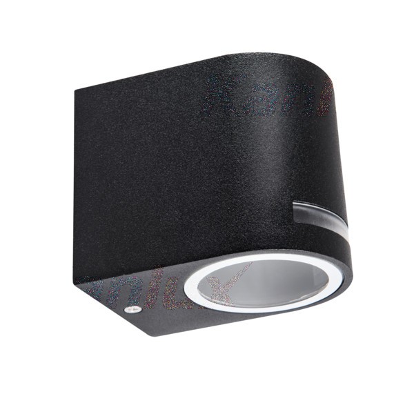 Kültéri fali lámpa GU10 20W fekete NOVIA