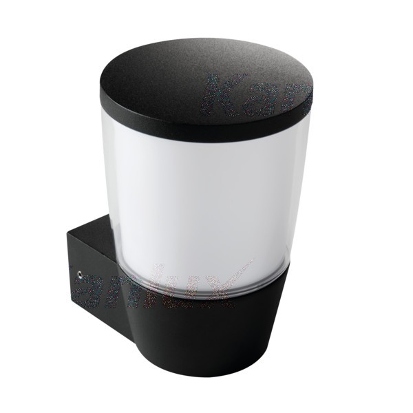 Kültéri fali lámpa E27 20W fekete SORTA